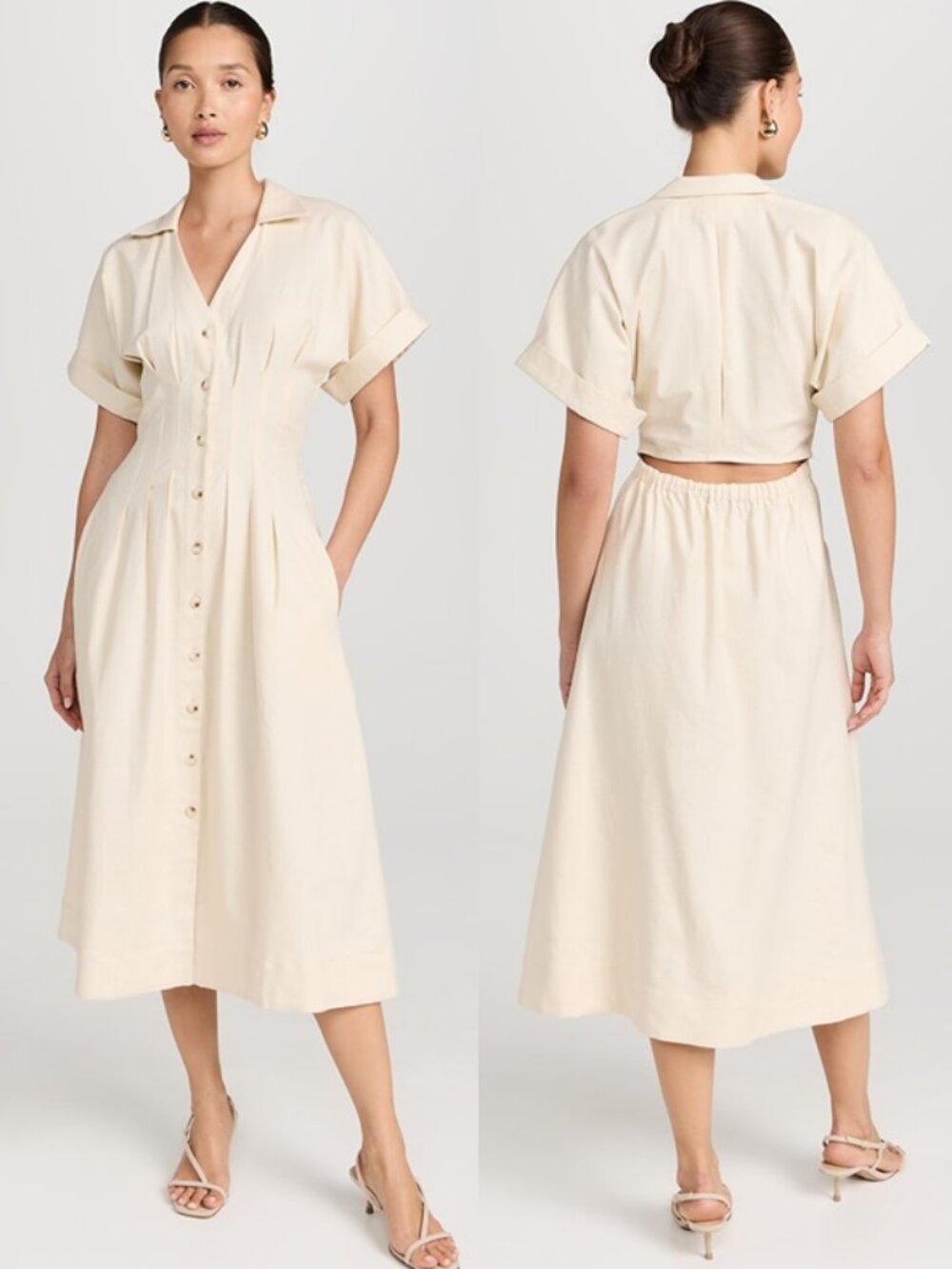 JBQ Just Bee Queen Freya Dress in Vanilla Small